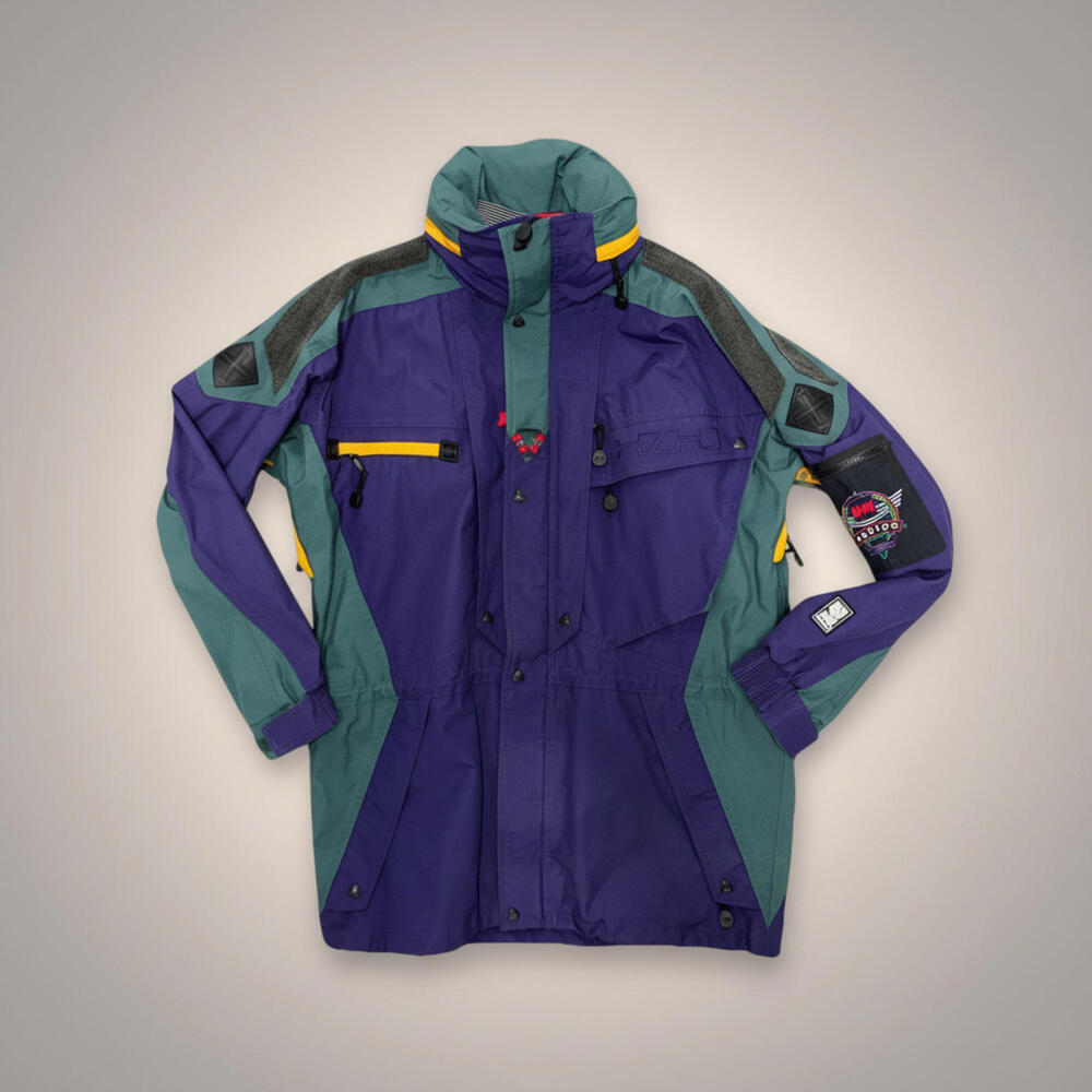 Helly Hansen 1990s Vintage Purple Jacket - Mens Size Large
